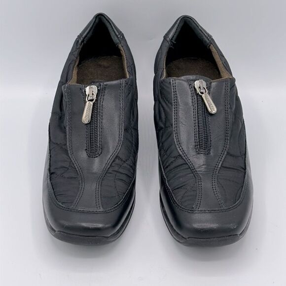 Aquatalia Shoes Size 7.5 Bootie Quilted Slip On Black - Picture 5 of 15